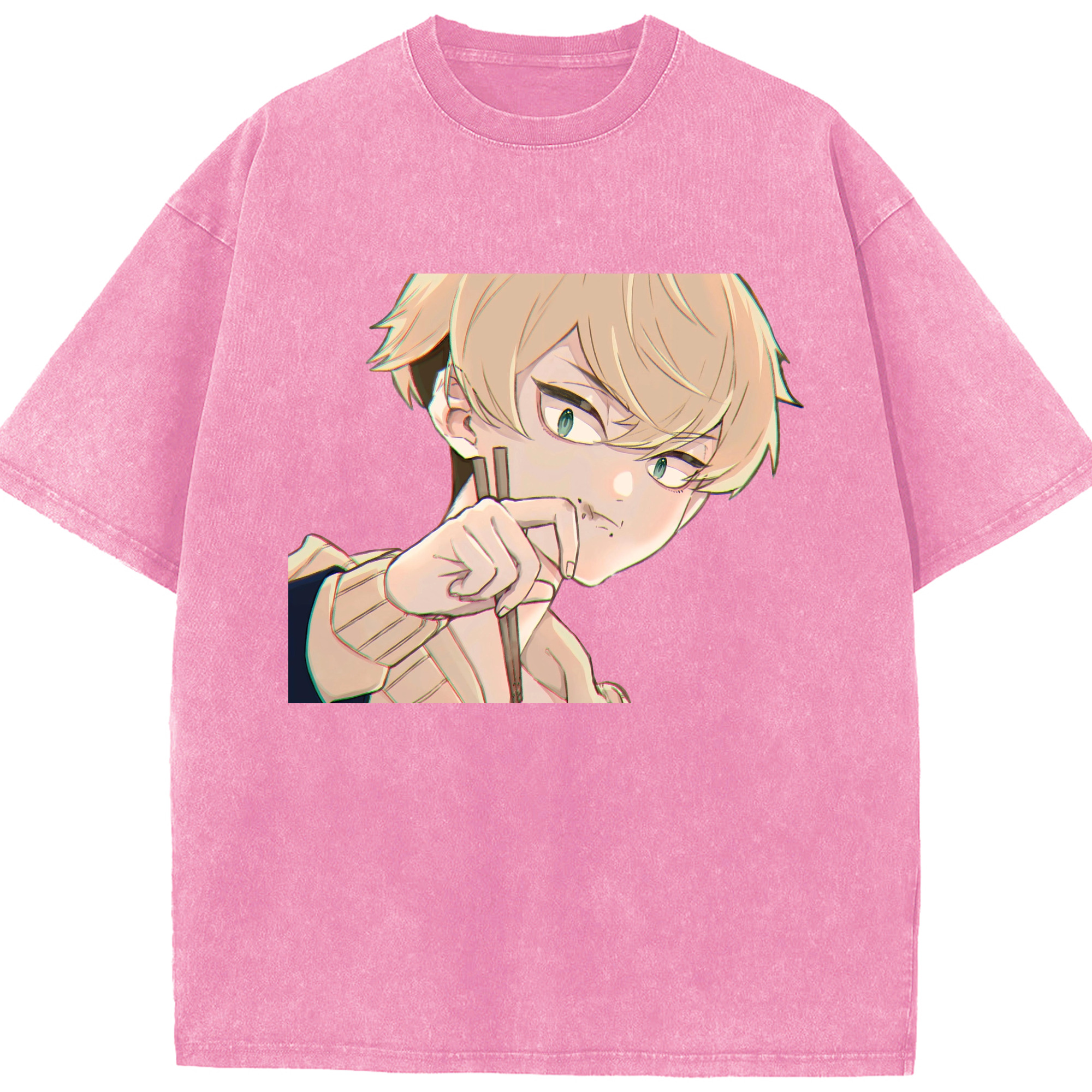 （画像用） 東京リベンジャーズ Tokyo Revengers 綿100% ヴィンテージ風 半袖Tシャツ（フロントプリント）